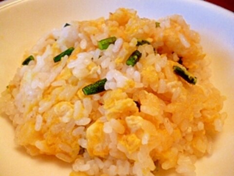 ニンニクの芽と生姜のチャーハン